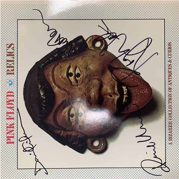 Pink Floyd Relics signed album