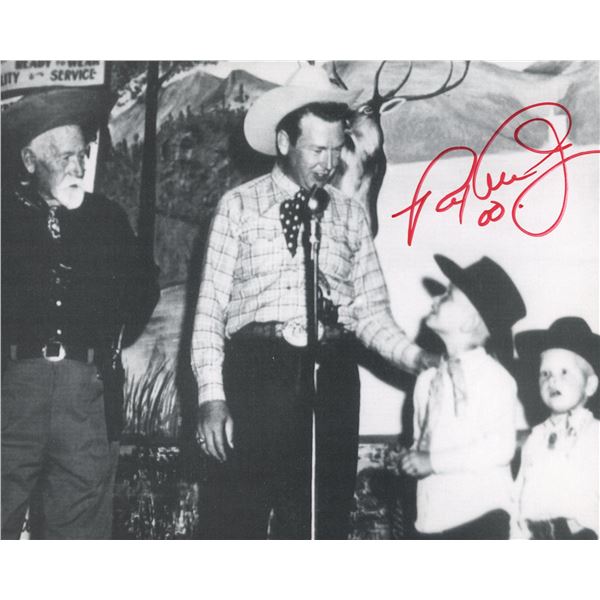 Rex Allen signed photo
