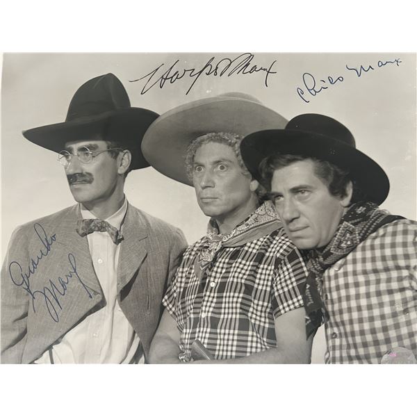 The Marx Brothers signed photo