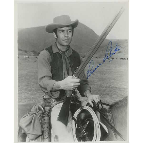 Bonanza Pernell Roberts signed photo