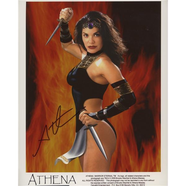 Athena Massey signed photo