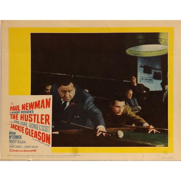 The Hustler original 1961 vintage lobby card