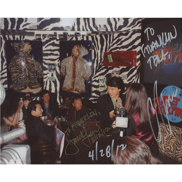 Cary-Hiroyuki Tagawa and James Lew signed photo