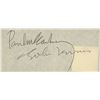 Image 1 : Paul McCartney and John Lennon signature cut