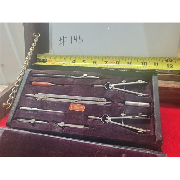 CHARVOS PRECISION MECHANICAL DRAFTING TOOL SET