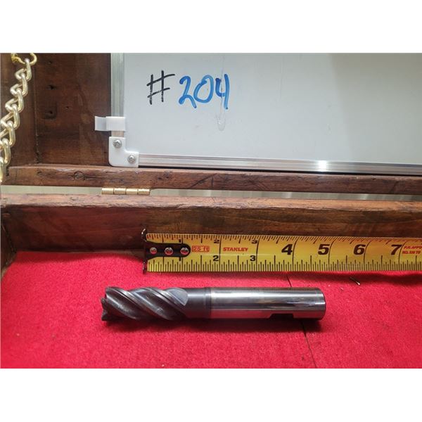 Solid Carbide Coated End Mill 3/4" 4fl.