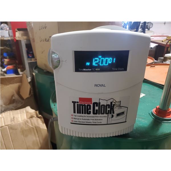 Royal TimeClock TimeMaster TC 100