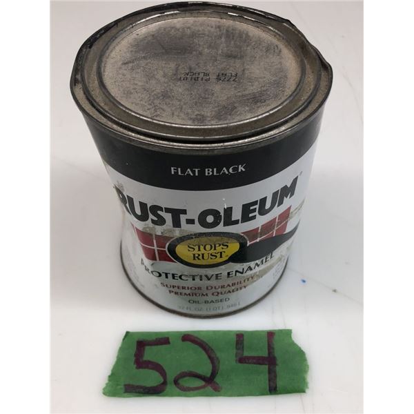 peinture Oil base flat black