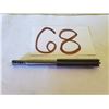 Image 1 : Solid Carbide Reamer  37/64" with 3 flat on shank