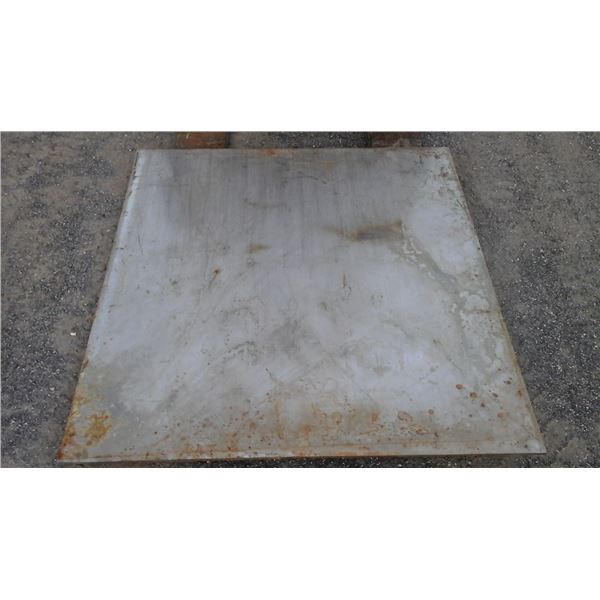 Plate stainless 409 3/8" x 48" x 50"