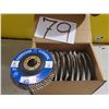 Image 1 : Box of KETO FlapDisc 4"1/2 Gr.80 (made in England)