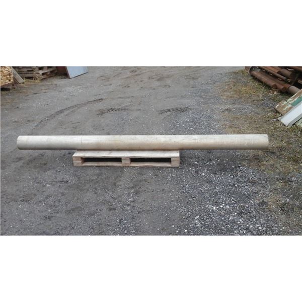 Aluminum tube 6" x 111"