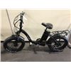 Image 1 : VTUVIA BLACK 7 SPEED FRONT SUSPENSION ELECTRIC ASSISTED FOLDING BIKE