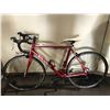 Image 1 : DEVINCI SILVERSTONE RED 27 SPEED ALUMINUM RACE BIKE