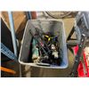 Image 2 : CRAFTSMAN MOBILE TOOL BOX WITH ASSORTED PLUMBING PRODUCT, HAND TOOLS & BIN OF ASSORTED POWER /