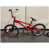 Image 1 : RED NO NAME SINGLE SPEED STUNT BIKE