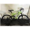 Image 2 : SCHWINN TESLIN 2.4 GREEN 15 SPEED FULL SUSPENSION MOUNTAIN BIKE WITH FULL DISC BRAKES