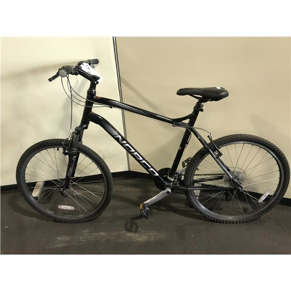 NORCO STORM BLACK 21 SPEED FRONT SUSPENSION MOUNTAIN BIKE