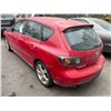 Image 2 : *TOW* 2005 MAZDA 3, 4DR HATCHBACK, RED, VIN JM1BK143451259475