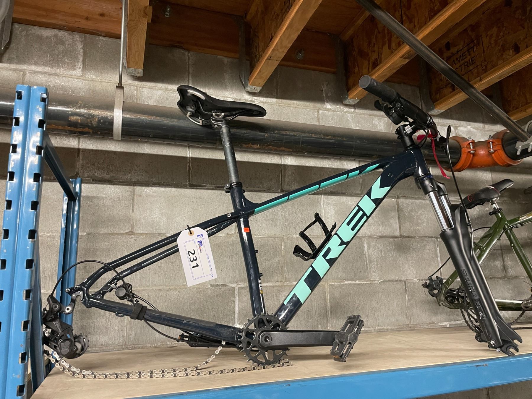Trek Blue Frame TREK MARLIN BLUE FRONT SUSPENSION MOUNTAIN BIKE FRAME