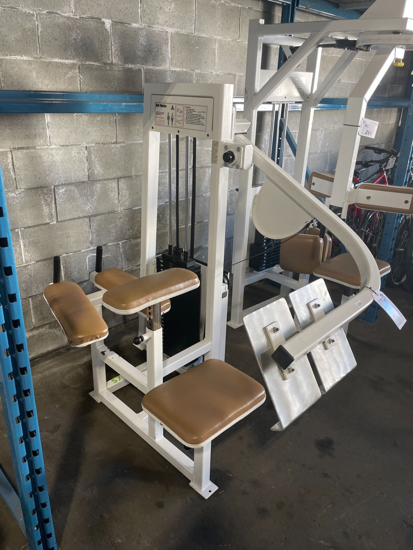 APEX WHITE / BROWN COMMERCIAL BUTT MASTER MACHINE