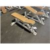 Image 2 : APEX WHITE / BROWN COMMERCIAL ADJUSTABLE WEIGHT BENCH