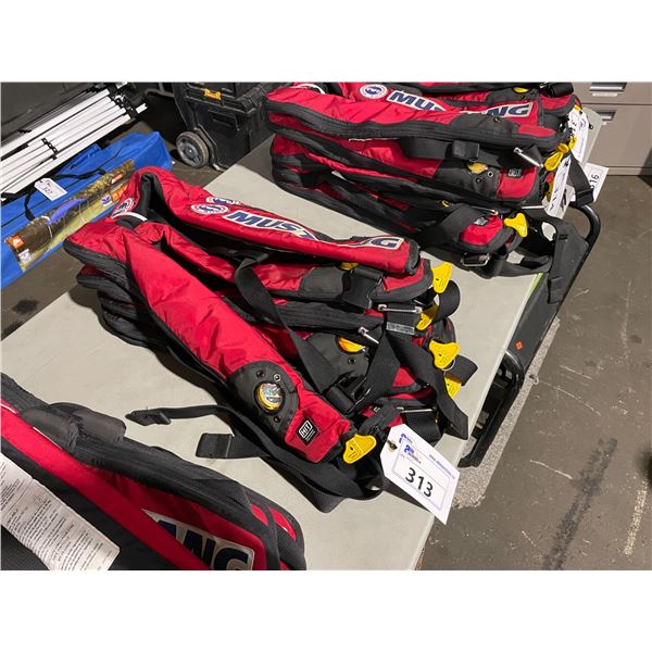 6 MUSTANG SURVIVAL ADULT AUTOMATIC INFLATABLE PFD DEVICE