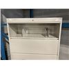 Image 2 : DATAFILE BEIGE METAL 5 DRAWER LATERAL FILE CABINET 36"W X 64"H X 18"D