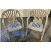 Image 1 : LOT OF TWO LAWN CHAIRS