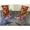 Image 1 : LOT OF TWO VINTAGE LAWN CHAIRS