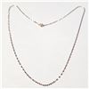 Image 1 : 18K ROSE GOLD 0.78G 16"  NECKLACE