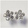 Image 1 : SILVER CUBIC ZIRCONIA EARRINGS