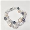 Image 1 : FRESH WATER PEARL 7.5"  BRACELET