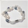 Image 2 : FRESH WATER PEARL 7.5"  BRACELET