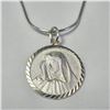 Image 1 : SILVER 16" NECKLACE