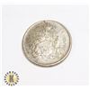 Image 1 : SILVER CANADIAN 50CENT COIN