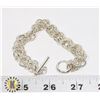 Image 1 : SILVER BRACELET STAMPED .925
