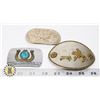 Image 1 : LOT OF 3 BELT BUCKLES