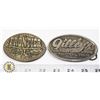 Image 1 : LOT OF 2 AMERICAN PUB BELT BUCKLES