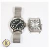 Image 1 : TWO WORKING MENS WATCHES (ONLY ONE HAS BAND)