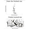 Image 1 : BOOK PRINT WALL STICKER
