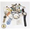Image 1 : BUNDLE OF FASHION JEWELRY AND WATCHES FOR REPAIR