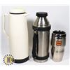 Image 1 : LOT OF 3 THERMOSES