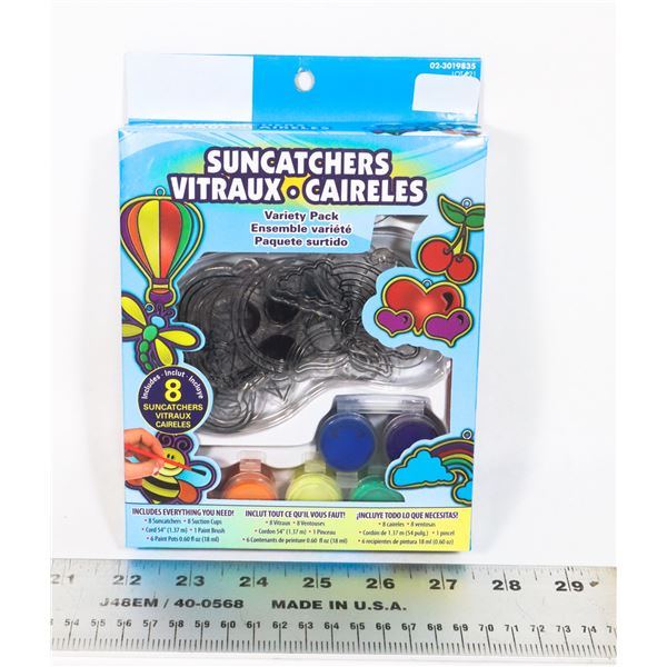 NEW 8PC VARIETY PACK SUNCATCHER KIT
