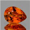 Image 1 : Natural Mandarin Orange Spessartite Garnet{Flawless-VVS}