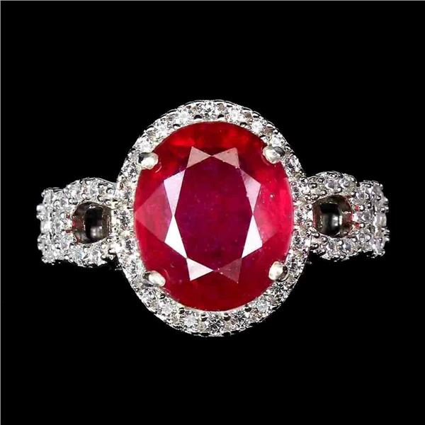 Natural Stunning Ruby Ring