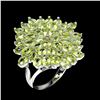 Image 2 : Natural Unheated Peridot  Ring