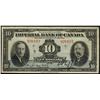 Image 1 : The Imperial Bank 1939 $10 #026103, CH-375-24-04.  A pleasing VF note.