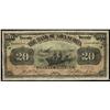 Image 1 : The Bank of Nova Scotia 1925 $20 Dory note #032533 CH-550-28-18.  A nice VF issue.