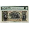 Image 1 : 1898 $1 DC-13c #164070, PMG F15.